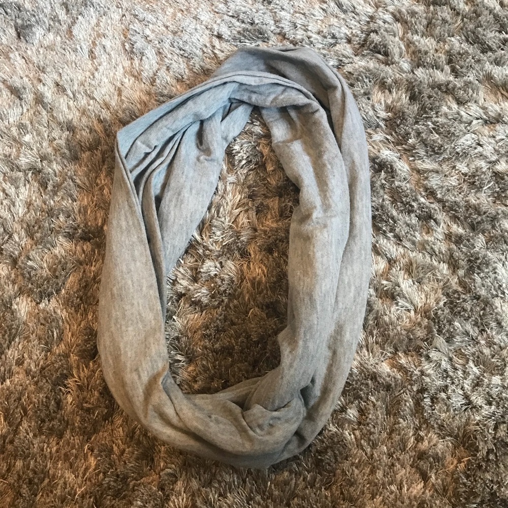 Heather Grey Infinity Scarf
